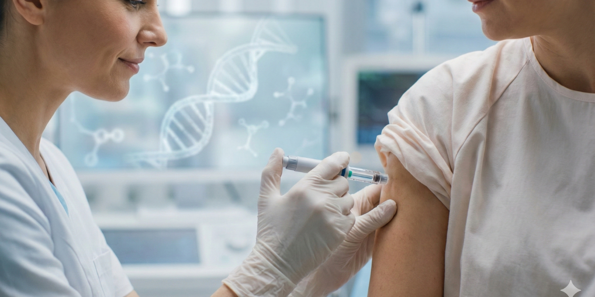 إعطاء حقنة مناعية سريعة لعلاج السرطان داخل مستشفى حديث في بريطانيا